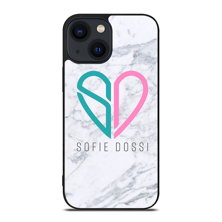 SOFIE DOSSI MARBELE LOGO iPhone 14 Plus Case Cover