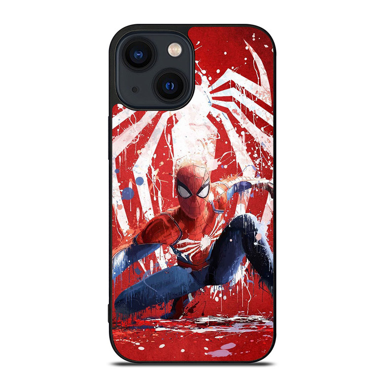 SPIDER MAN AVENGERS ART PAINT iPhone 14 Plus Case Cover SPIDER MAN AVENGERS ART PAINT iPhone 14 Plus Case Cover