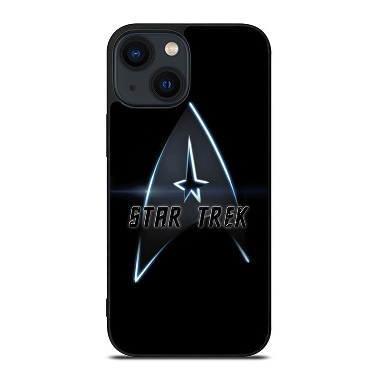 STAR TREK BLACK LOGO iPhone 14 Plus Case Cover