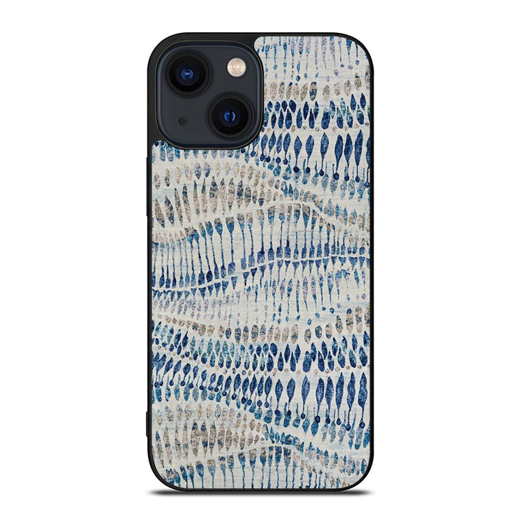 STRETCHED WAVY CHIFFON FABRIC iPhone 14 Plus Case Cover