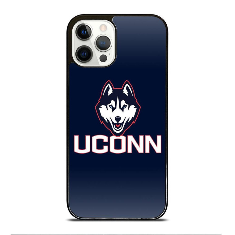 UCONN HUSKIES BASKETBALL LOGO iPhone 12 Pro Case Cover