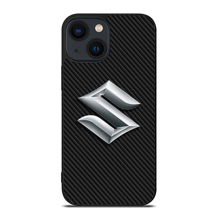 SUZUKI MOTOR CARBON LOGO iPhone 14 Plus Case Cover