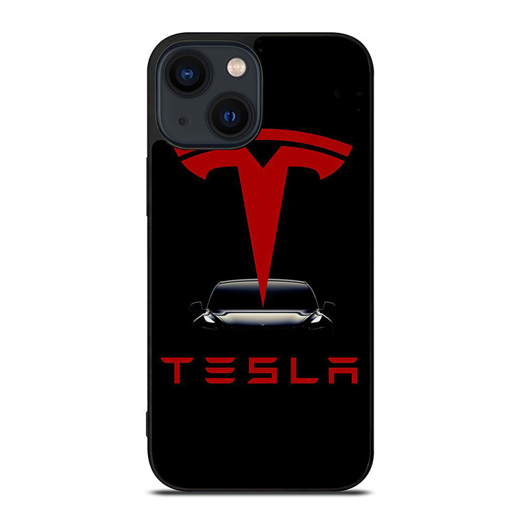 TESLA MOTORS LOGO iPhone 14 Plus Case Cover