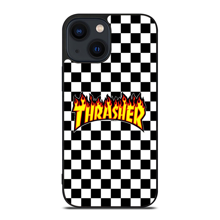 THRASHER CHECKERBOARD iPhone 14 Plus Case Cover