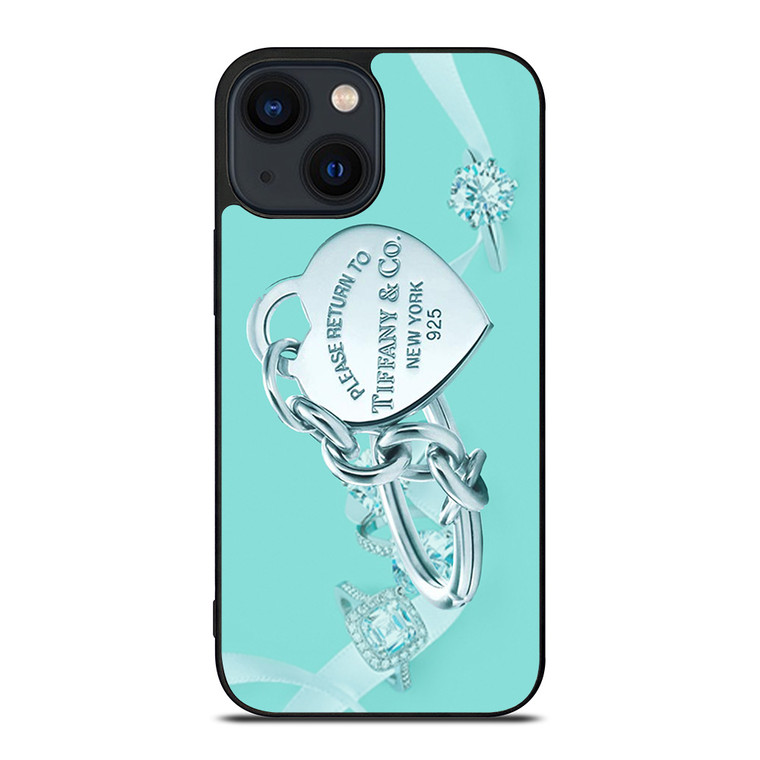 TIFFANY AND CO EMBLEM iPhone 14 Plus Case Cover
