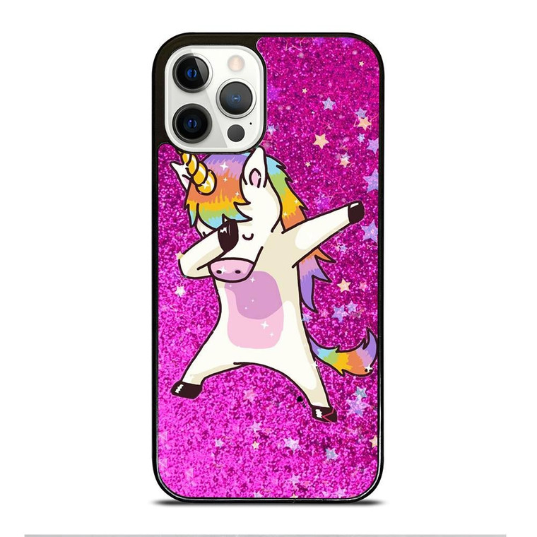 UNICORN DAB PURPLE iPhone 12 Pro Case Cover