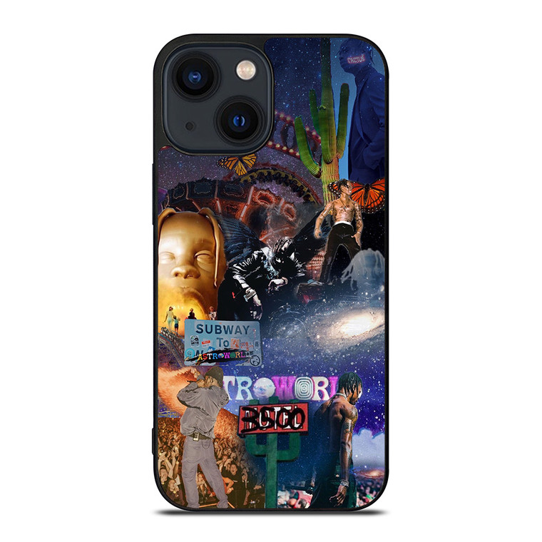 TRAVIS SCOTT COLLAGE iPhone 14 Plus Case Cover