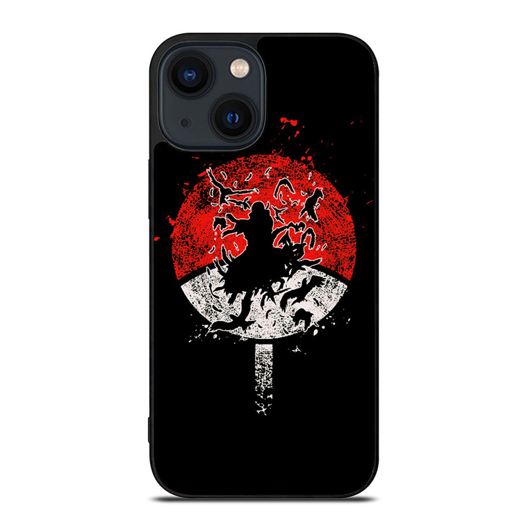 UCHIHA CLAN ART LOGO iPhone 14 Plus Case Cover