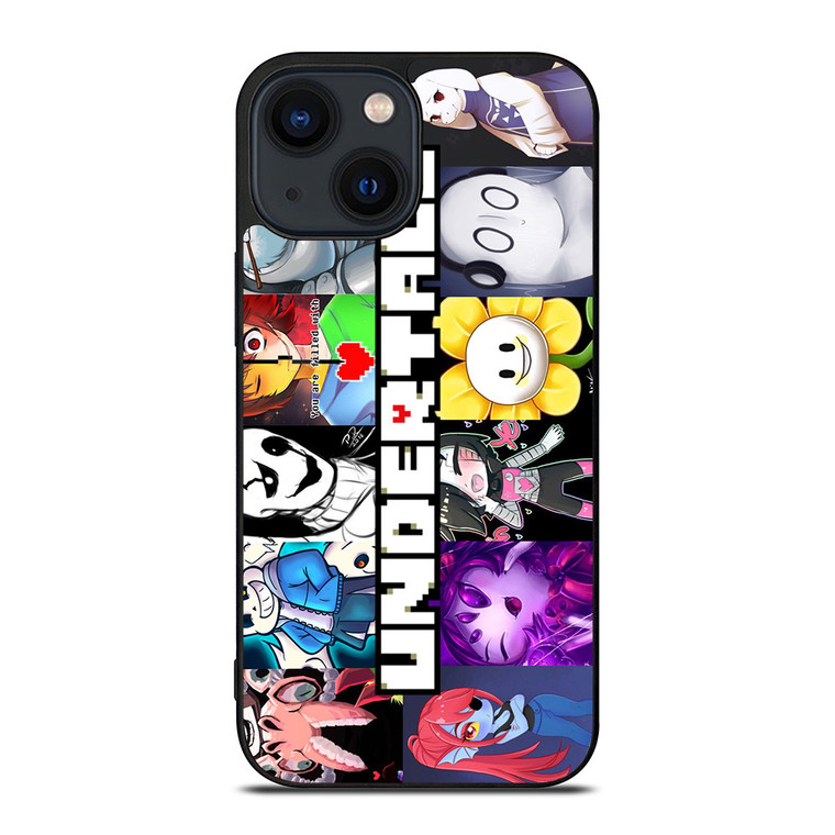 UNDERTALE ALL CHARACTER iPhone 14 Plus Case Cover
