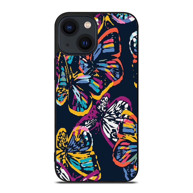 VERA BRADLEY BUTTERFLY iPhone 14 Plus Case Cover VERA BRADLEY BUTTERFLY iPhone 14 Plus Case Cover