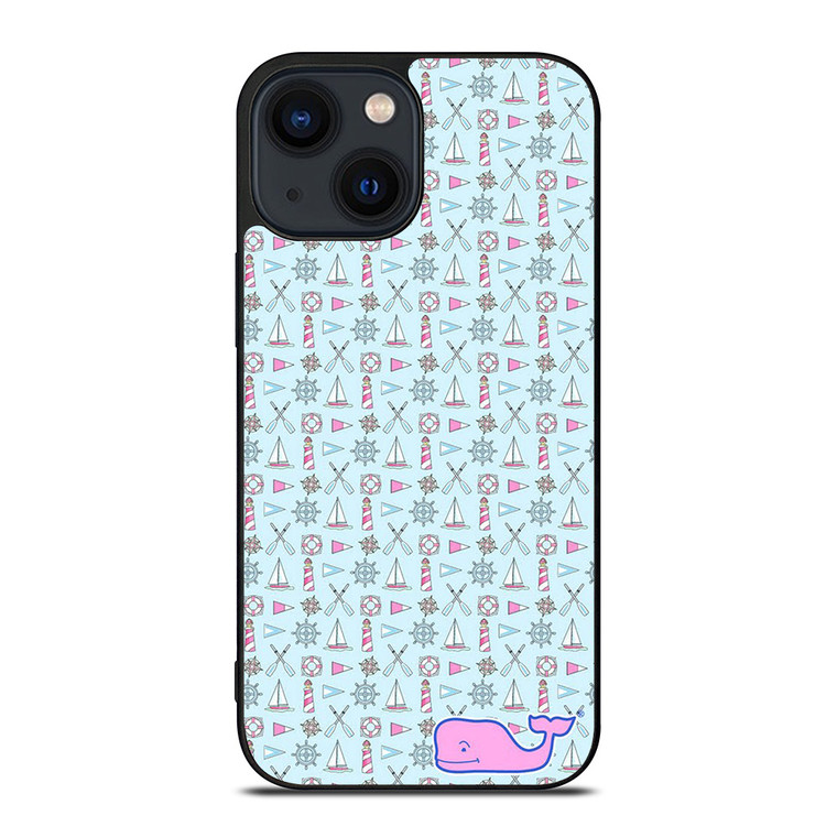 WHALE KATE SPADE PATTERN iPhone 14 Plus Case Cover