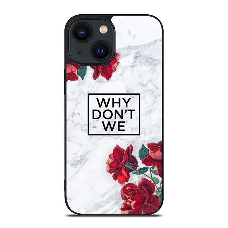 WHY DONT WE ROSE MARBLE iPhone 14 Plus Case Cover