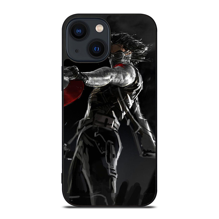 WINTER SOLDIER MARVEL iPhone 14 Plus Case Cover WINTER SOLDIER MARVEL iPhone 14 Plus Case Cover