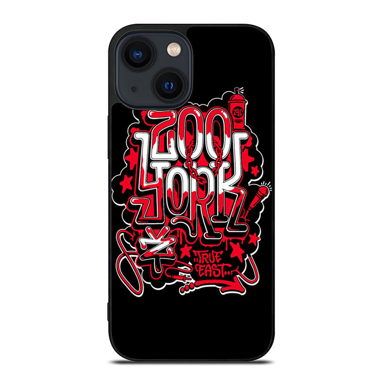 ZOO YORK LOGO TRUE EAST iPhone 14 Plus Case Cover