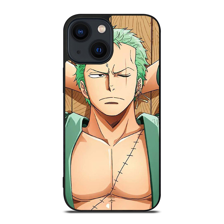 ZORO ONE PIECE ANIME iPhone 14 Plus Case Cover ZORO ONE PIECE ANIME iPhone 14 Plus Case Cover