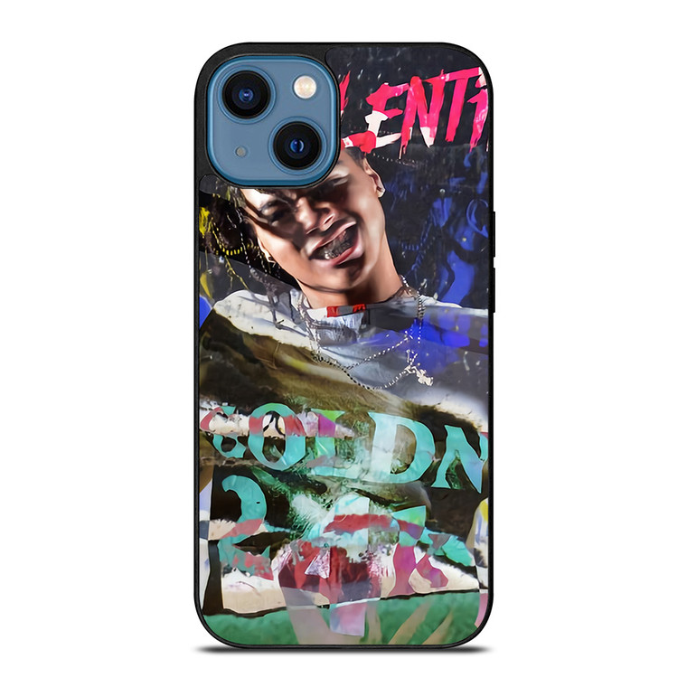 24KGOLDN VALENTINO ART iPhone 14 Case Cover