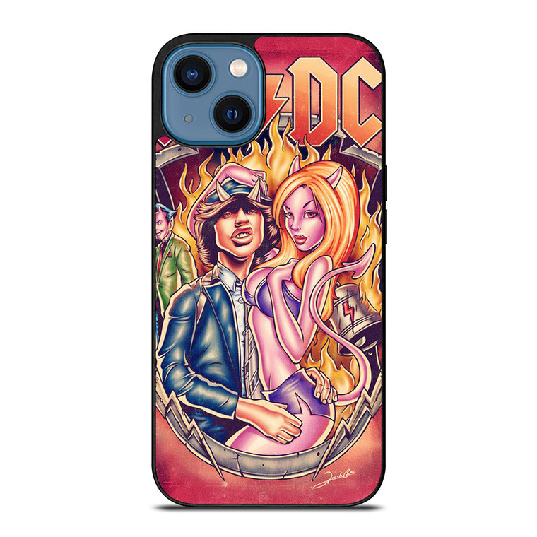 ACDC ROCK BAND iPhone 14 Case Cover