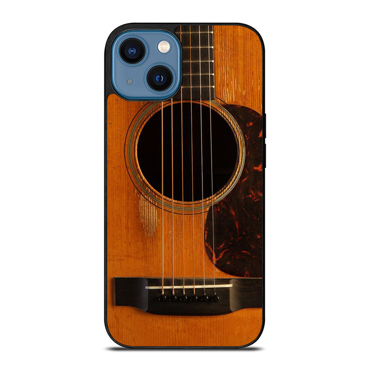 ACOUSTIC GUITAR CLASSIC iPhone 14 Case Cover