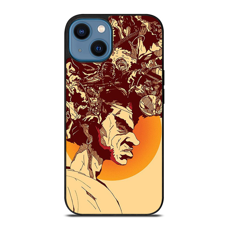 AFRO SAMURAI iPhone 14 Case Cover