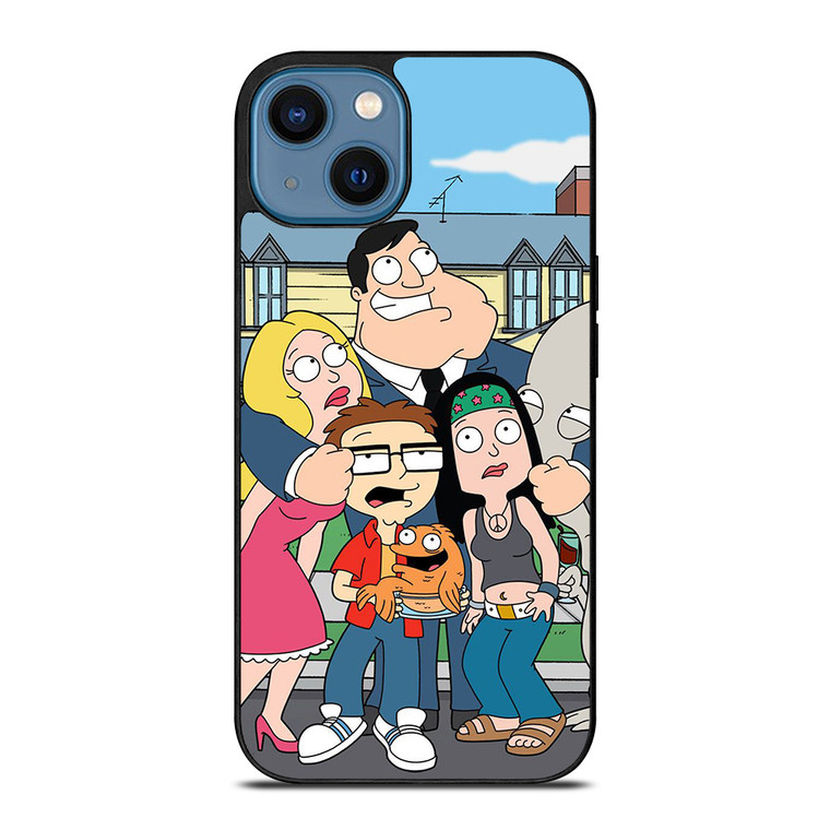 AMERICAN DAD ALL CAST iPhone 14 Case Cover