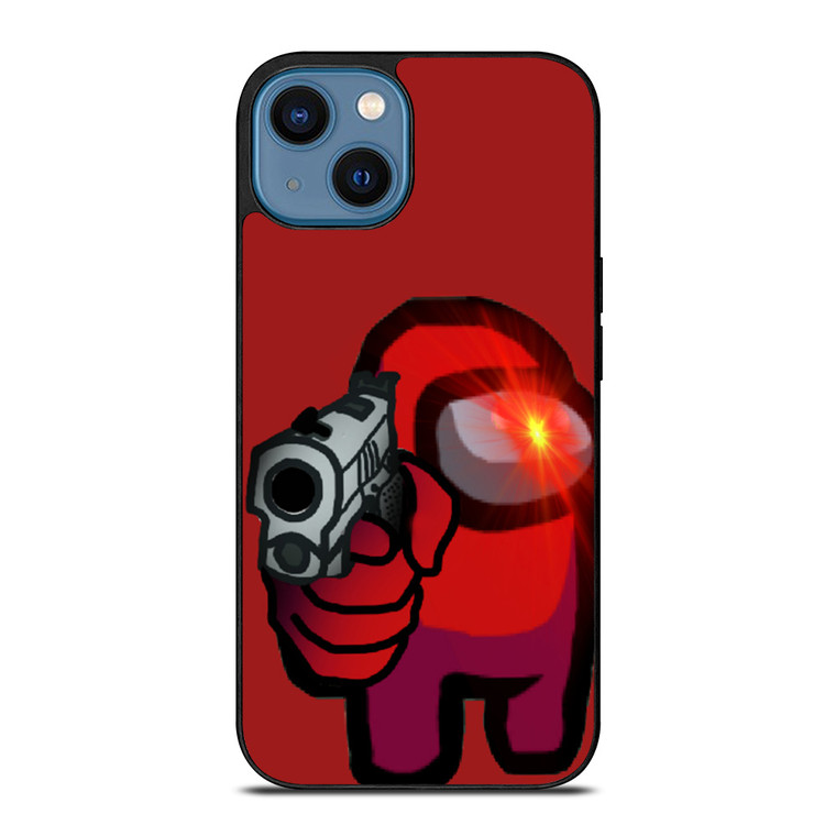 AMONG US IMPOSTOR RED iPhone 14 Case Cover