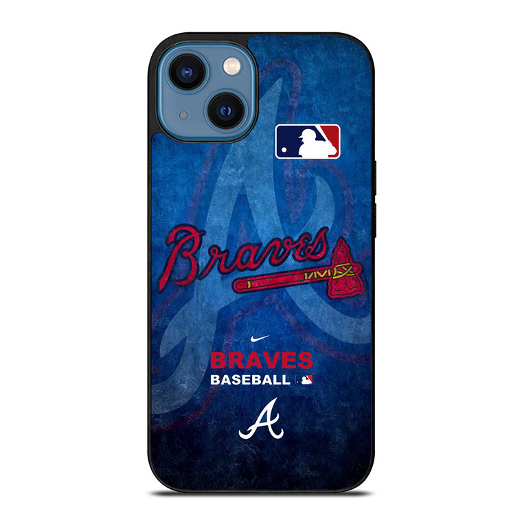 ATLANTA BRAVES LOGO MLB iPhone 14 Case Cover