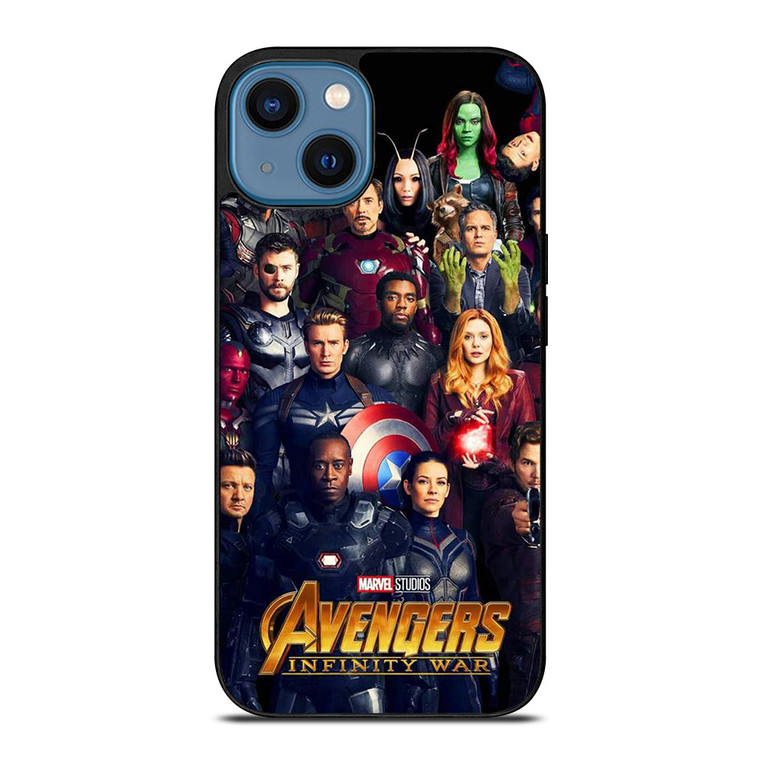 AVENGERS INFINITY WAR MARVEL iPhone 14 Case Cover