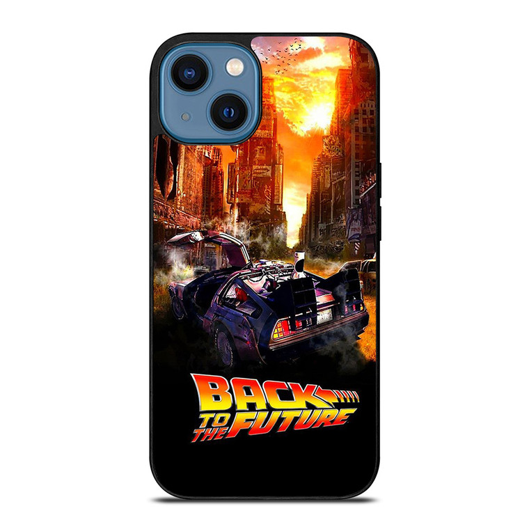 BACK TO THE FUTURE ART iPhone 14 Case Cover