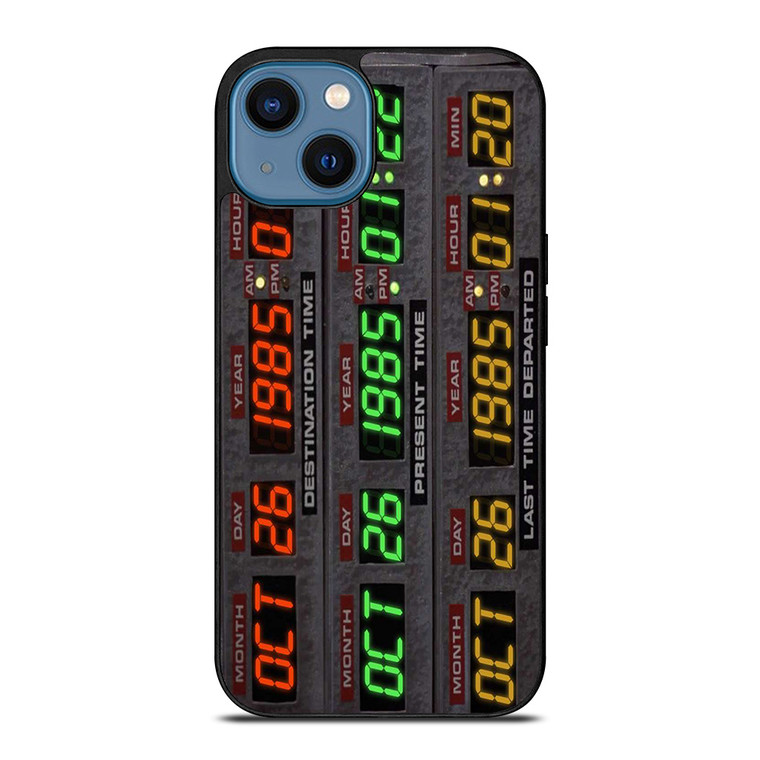 BACK TO THE FUTURE TIME CIRCUITS iPhone 14 Case Cover