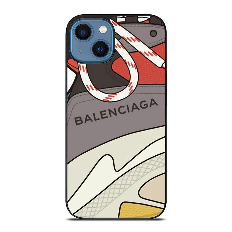 BALENCIAGA SHOES LOGO iPhone 14 Case Cover