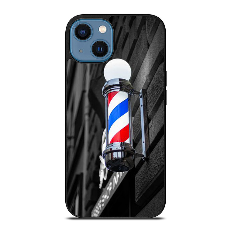 BARBER POLE HAIR CUT iPhone 14 Case Cover