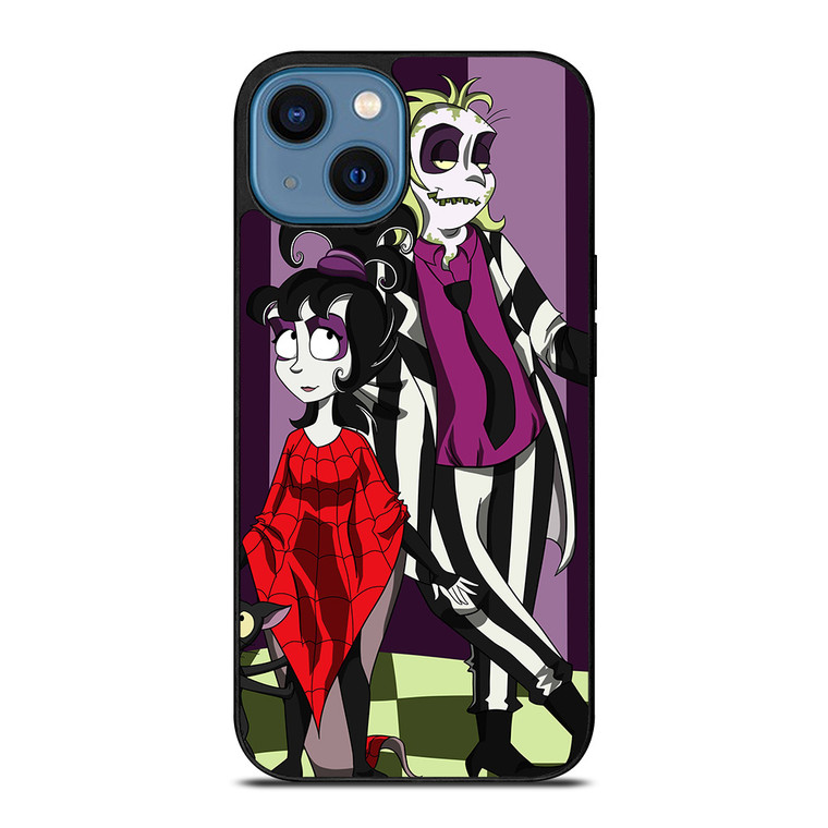 BEETLEJUICE TIM BURTON CARTOON iPhone 14 Case Cover