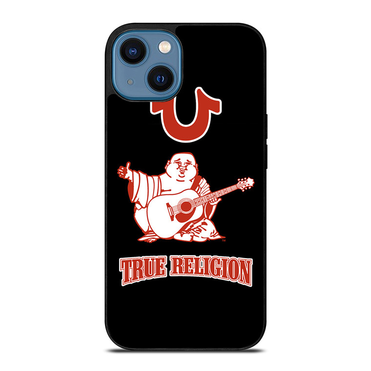 BIG BUDDHA TRUE RELIGION LOGO iPhone 14 Case Cover