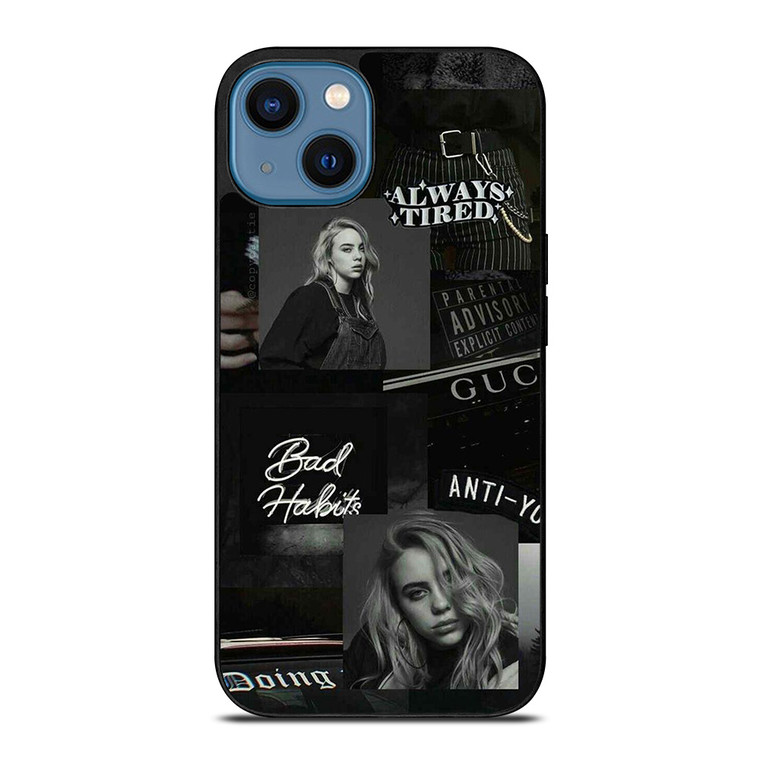 BILLIE EILISH COLLAGE iPhone 14 Case Cover