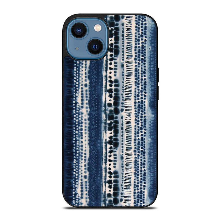 BLUE STRETCHED CHIFFON FABRIC iPhone 14 Case Cover