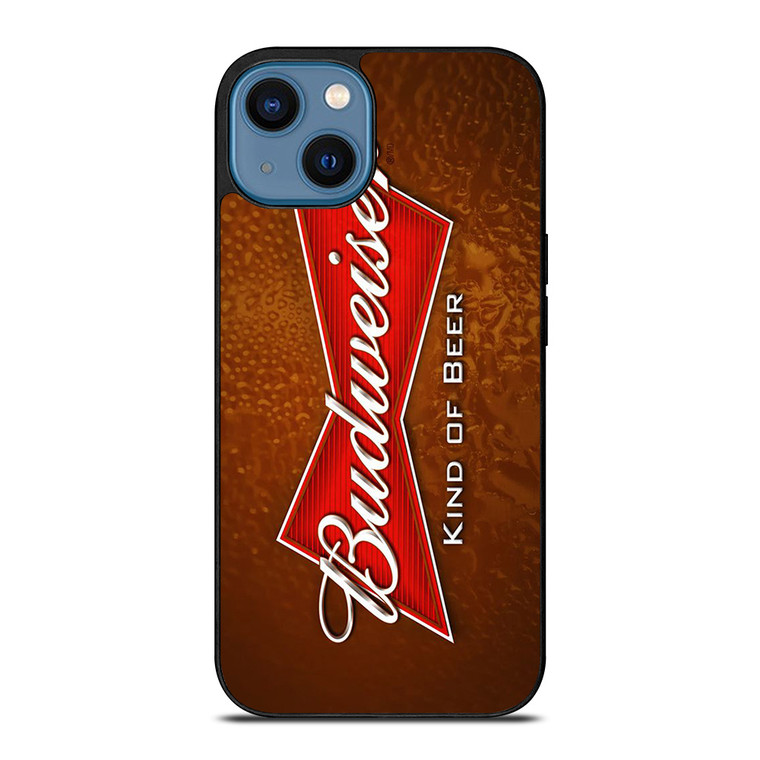 BUDWEISER KING OF BEAR LOGO iPhone 14 Case Cover