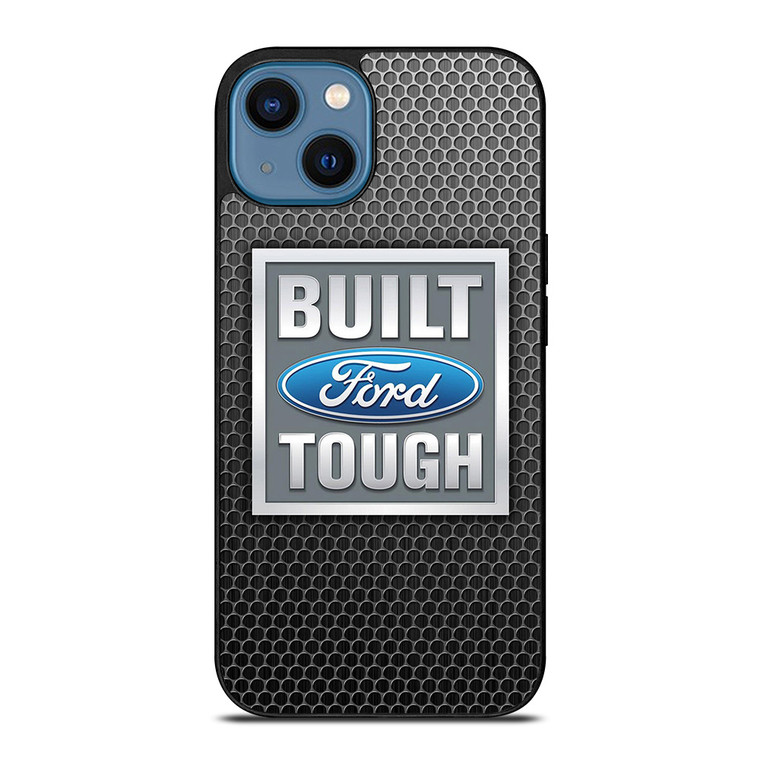 BUILT FORD TOUGH METAL CARBON iPhone 14 Case Cover BUILT FORD TOUGH METAL CARBON iPhone 14 Case Cover