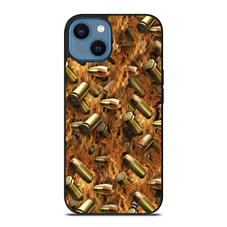 BURNED BULLETS iPhone 14 Case Cover