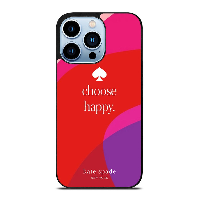 KATE SPADE CHOOSE HAPPY iPhone 13 Pro Max Case Cover