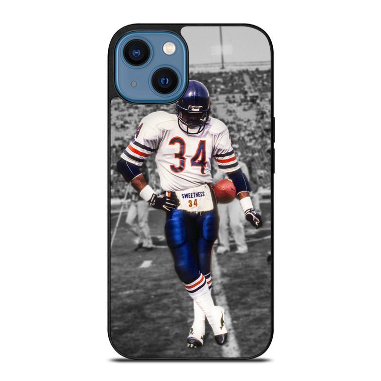 CHICAGO BEARS WALTER PAYTON 34 iPhone 14 Case Cover