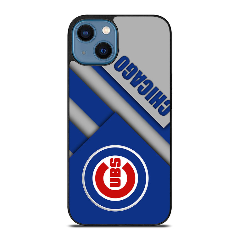 CHICAGO CUBS UBS MLB LOGO iPhone 14 Case Cover