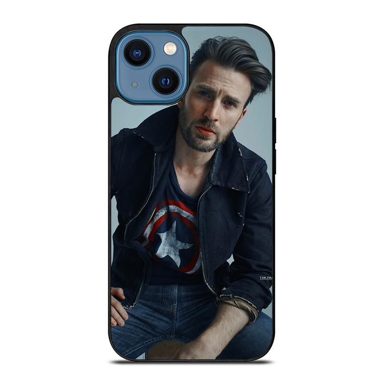 CHRIS EVANS CAPTAIN AMERICA iPhone 14 Case Cover