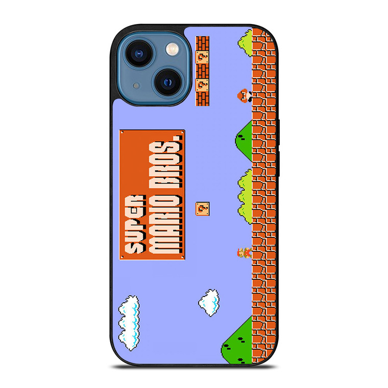 CLASSIC MARIO BROS GAME iPhone 14 Case Cover