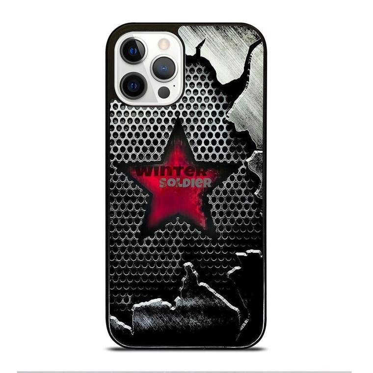 WINTER SOLDIER LOGO MARVEL iPhone 12 Pro Case Cover