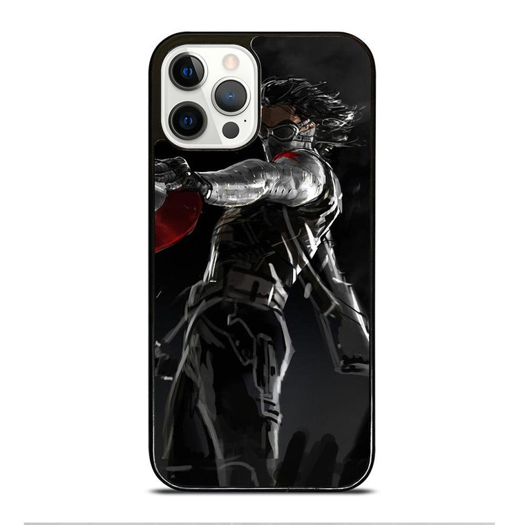 WINTER SOLDIER MARVEL iPhone 12 Pro Case Cover