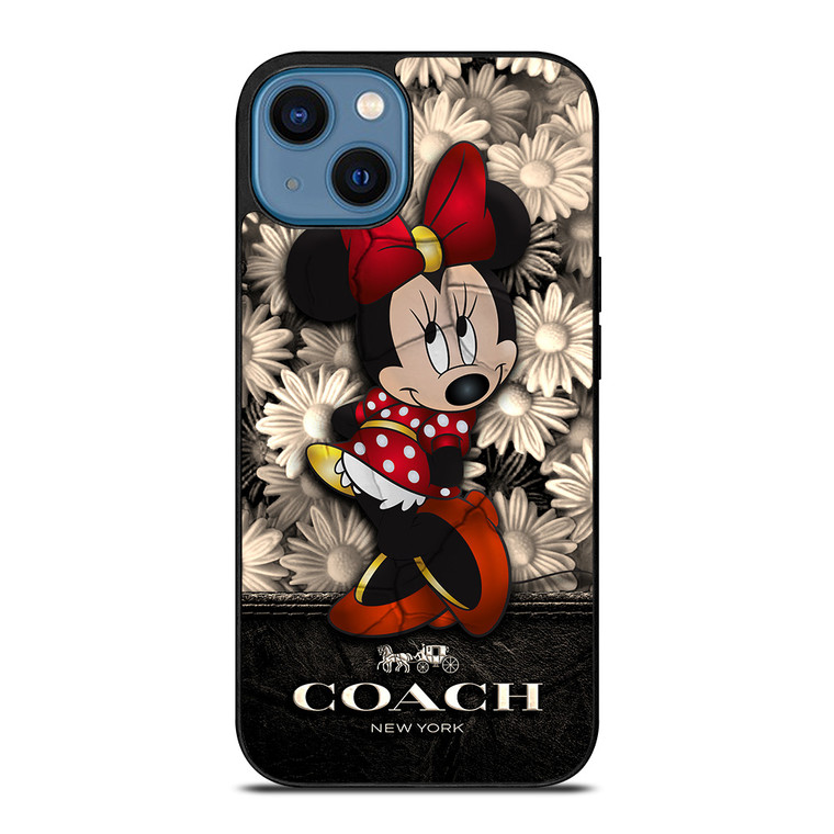 COACH FLOWER MINNIE MOUSE iPhone 14 Case Cover