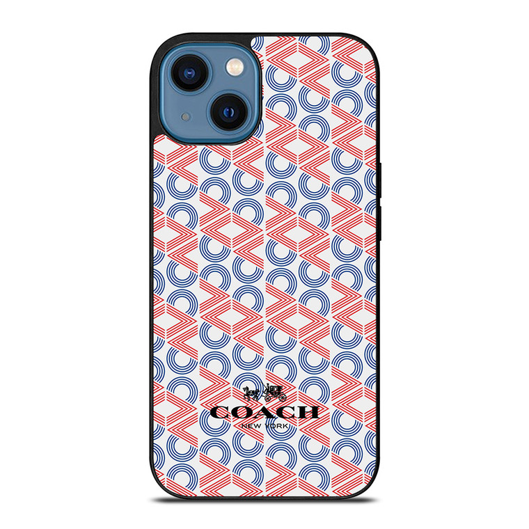 COACH NEW YORK NEW DESIGN 2 iPhone 14 Case Cover