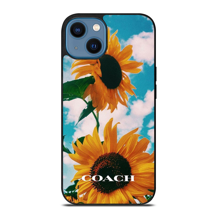 COACH SUNFLOWER iPhone 14 Case Cover