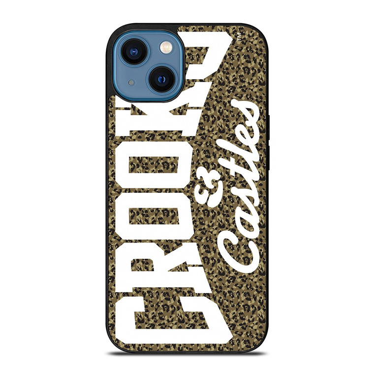 CROOKS AND CASTLES LEOPARD SKIN iPhone 14 Case Cover