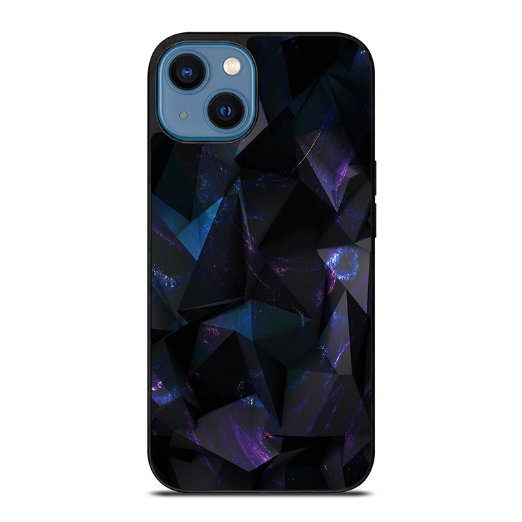 DARK ABSTRACT GEOMETRY iPhone 14 Case Cover